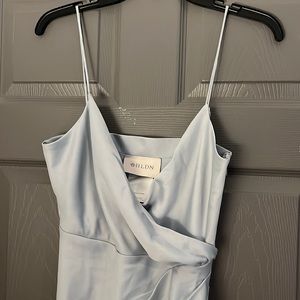 EUC Light Blue freya BHLDN gown (sz 4)